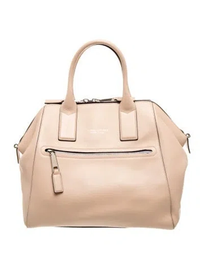 Pre-owned Marc Jacobs Leather Top Handle Bag In Brown