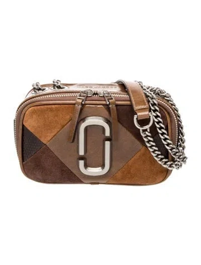 Pre-owned Marc Jacobs Leather Top Handle Bag In Brown