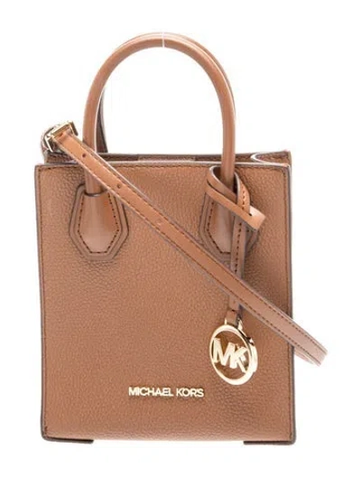 Pre-owned Marc Jacobs Leather Top Handle Bag In Brown