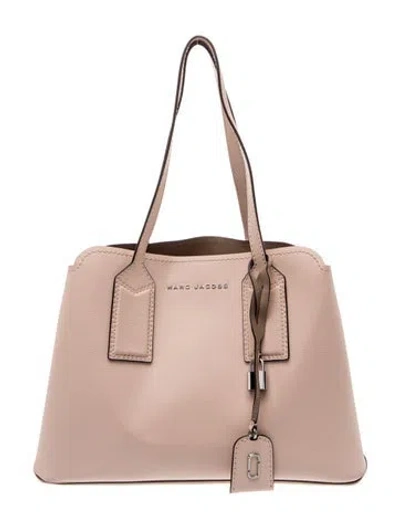 Pre-owned Marc Jacobs Leather Top Handle Bag In Multi