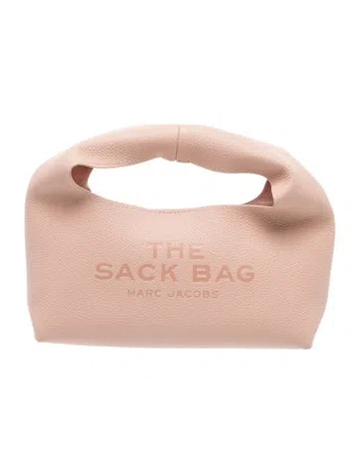 Pre-owned Marc Jacobs Leather Top Handle Bag In Neutral