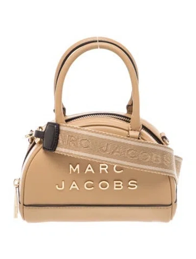 Pre-owned Marc Jacobs Leather Top Handle Bag In Neutral
