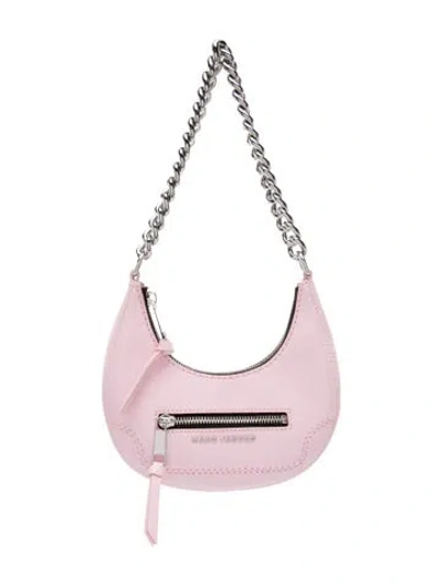 Pre-owned Marc Jacobs Leather Top Handle Bag In Pink