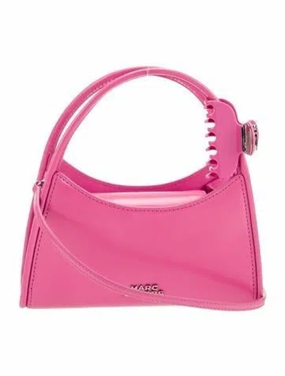 Pre-owned Marc Jacobs Leather Top Handle Bag In Pink