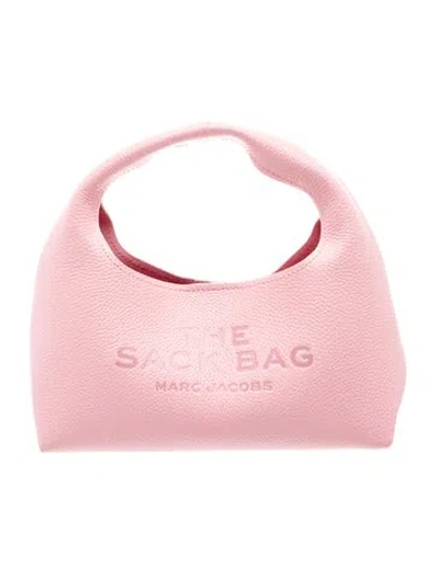 Pre-owned Marc Jacobs Leather Top Handle Bag In Pink