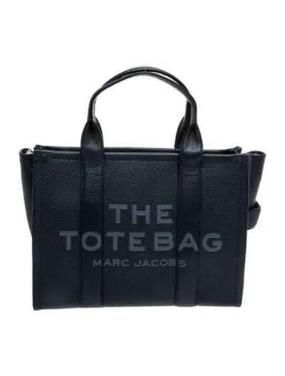 Pre-owned Marc Jacobs Leather Top Handle Bag W/ Tags In Blue