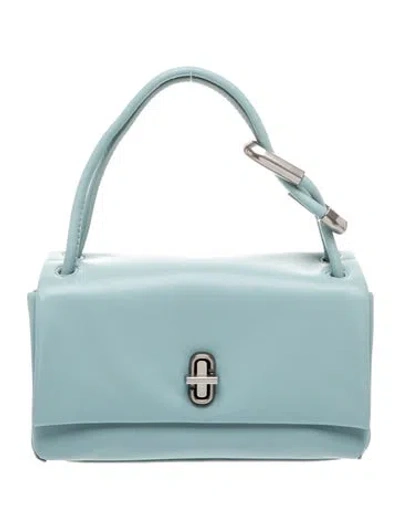 Pre-owned Marc Jacobs Leather Top Handle Bag W/ Tags In Blue