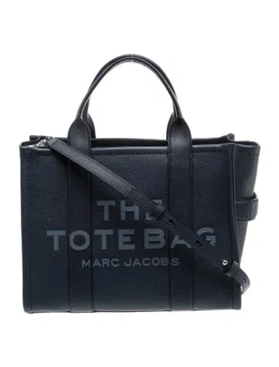 Pre-owned Marc Jacobs Leather Top Handle Bag W/ Tags In Blue