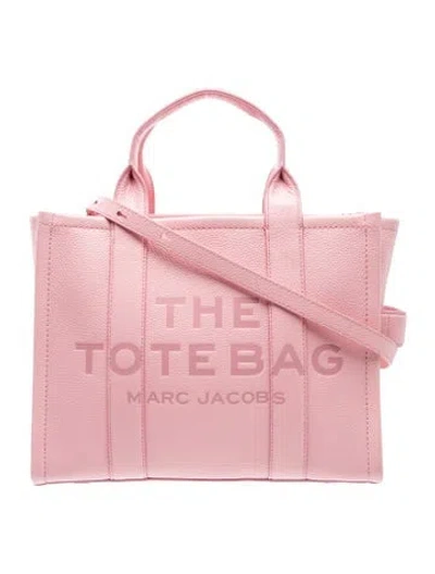 Pre-owned Marc Jacobs Leather Top Handle Bag W/ Tags In Pink