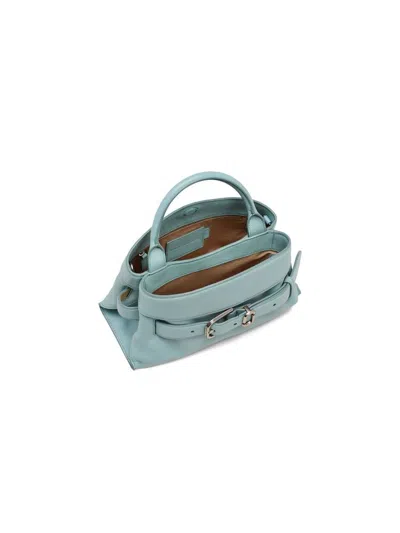 Marc Jacobs Leather Top Handle Satchel In Blue