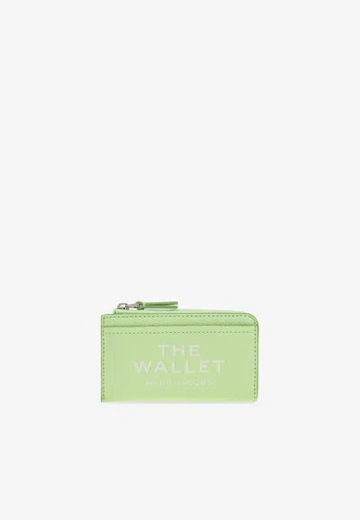 Marc Jacobs Leather Top Zip Wallet