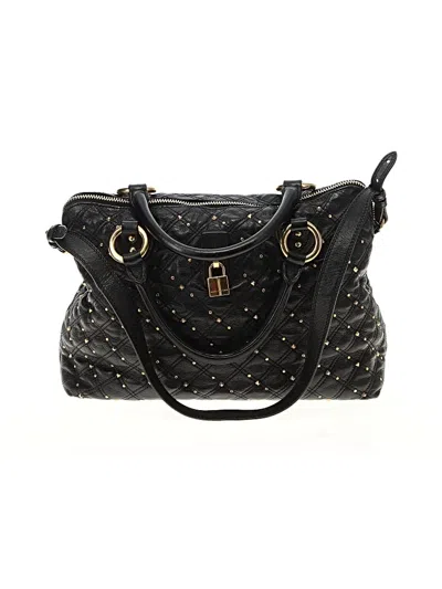 Pre-owned Marc Jacobs Leather Tote Bag In Black