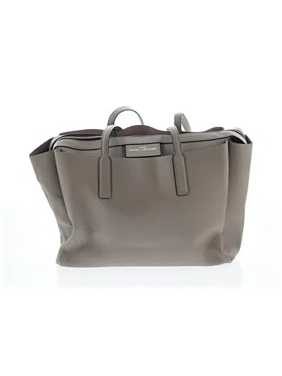 Pre-owned Marc Jacobs Leather Tote Bag In Brown