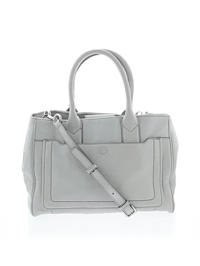 Pre-owned Marc Jacobs Leather Tote Bag In Gray