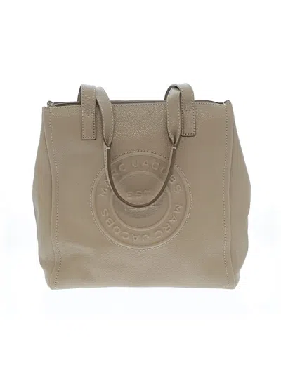 Pre-owned Marc Jacobs Leather Tote Bag In Gray