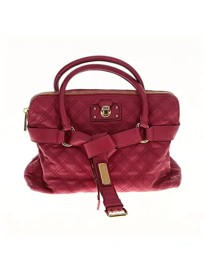 Pre-owned Marc Jacobs Leather Tote Bag In Pink