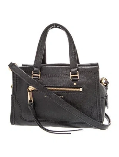 Pre-owned Marc Jacobs Leather Tote In Black