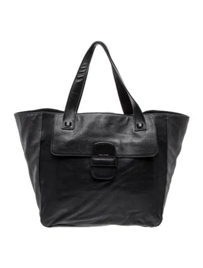 Pre-owned Marc Jacobs Leather Tote In Black