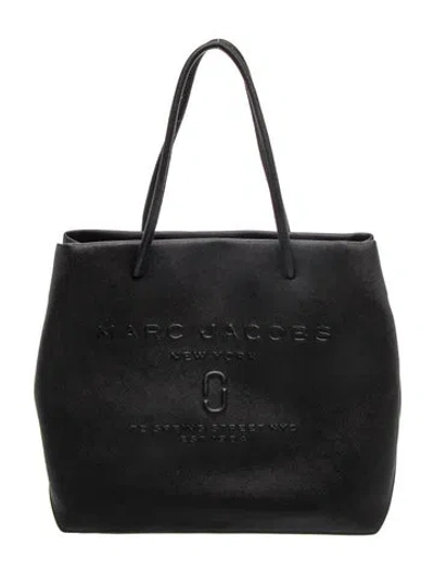 Pre-owned Marc Jacobs Leather Tote In Black