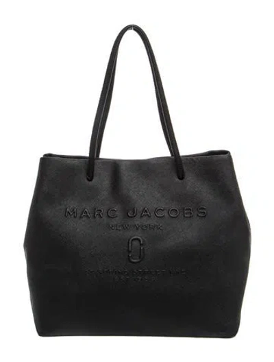 Pre-owned Marc Jacobs Leather Tote In Black