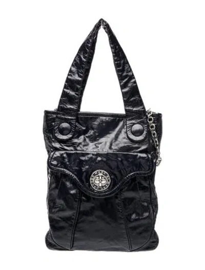 Pre-owned Marc Jacobs Leather Tote In Blue