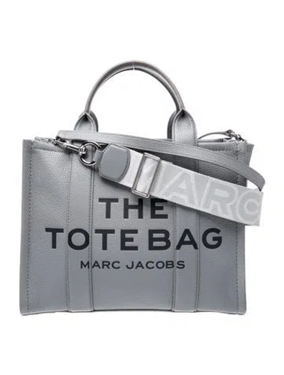Pre-owned Marc Jacobs Leather Tote In Blue