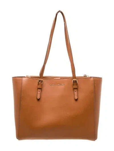 Pre-owned Marc Jacobs Leather Tote In Brown