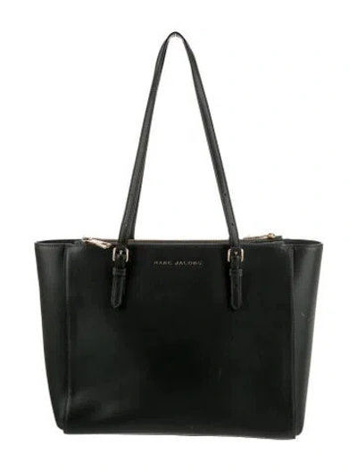 Pre-owned Marc Jacobs Leather Tote In Green