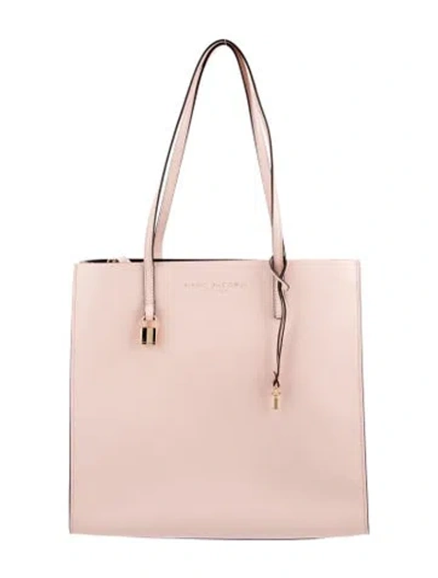 Pre-owned Marc Jacobs Leather Tote In Pink
