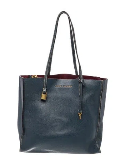 Pre-owned Marc Jacobs Leather Tote Vintage In Black