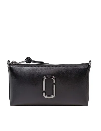 Marc Jacobs Leather Wallet Bag, Black