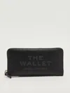 Marc Jacobs Leather Wallet In Black