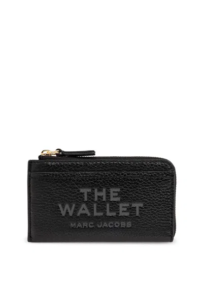 Marc Jacobs Leather Wallet In Black