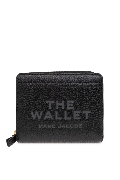 Marc Jacobs Leather Wallet In Black