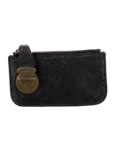 Pre-owned Marc Jacobs Leather Wallet In Black
