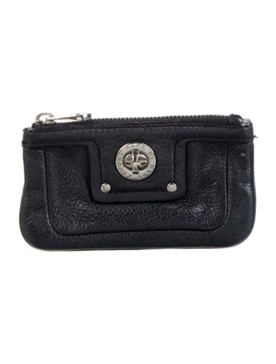 Pre-owned Marc Jacobs Leather Wallet In Black