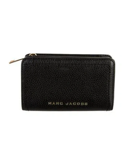 Pre-owned Marc Jacobs Leather Wallet In Black