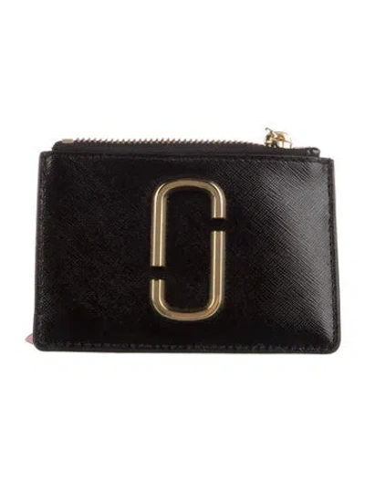 Pre-owned Marc Jacobs Leather Wallet In Black