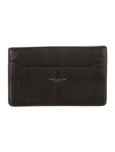 Pre-owned Marc Jacobs Leather Wallet In Black