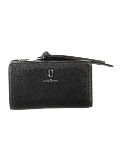 Pre-owned Marc Jacobs Leather Wallet In Black