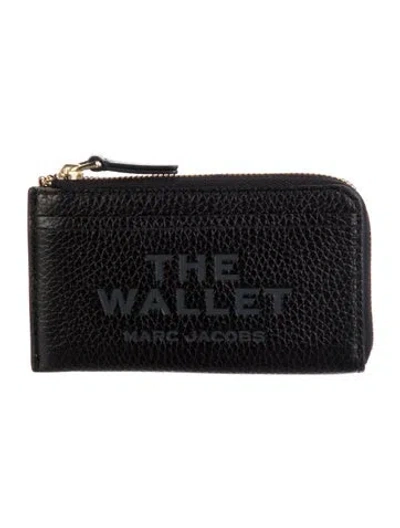 Pre-owned Marc Jacobs Leather Wallet In Black