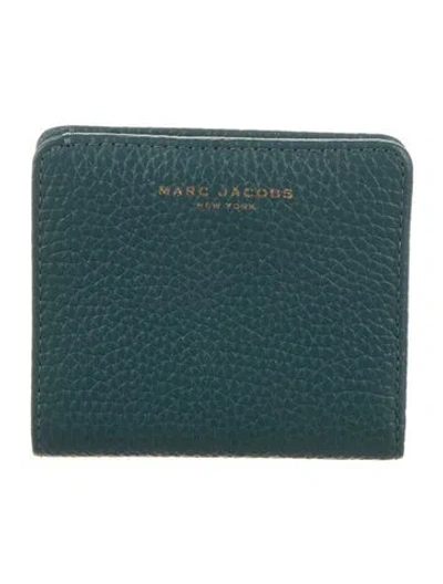 Pre-owned Marc Jacobs Leather Wallet In Blue