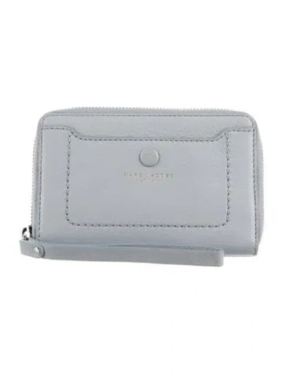 Pre-owned Marc Jacobs Leather Wallet In Blue