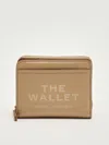 Marc Jacobs Leather Wallet In Brown