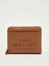 Marc Jacobs Leather Wallet In Brown