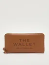 Marc Jacobs Leather Wallet In Brown