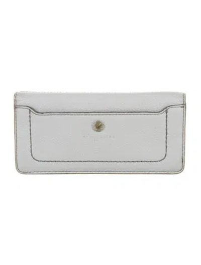Pre-owned Marc Jacobs Leather Wallet In Gray