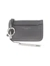 Marc Jacobs Leather Wallet In Gray