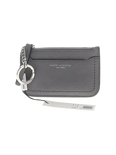 Marc Jacobs Leather Wallet In Gray