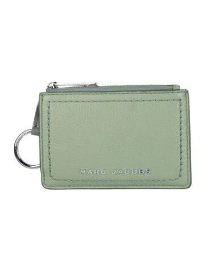 Pre-owned Marc Jacobs Leather Wallet In Green